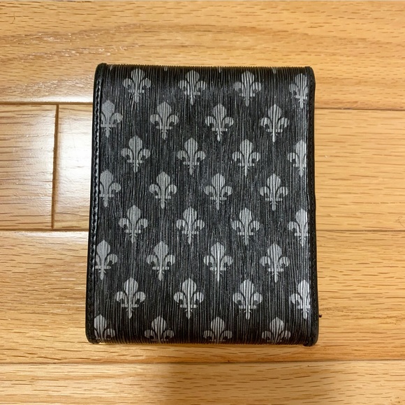 Patrick Cox black monogram wallet - Picture 5 of 11